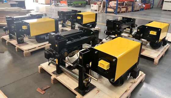 10ton Low Headroom Electric Wire Rope Hoist with Schneider Motor