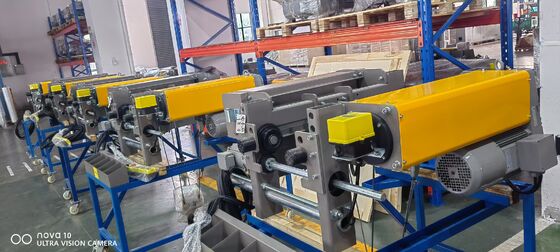 JCYC CRANE 5 toneladas de elevador de cuerda eléctrica estándar europeo 4/1 FEM 2M