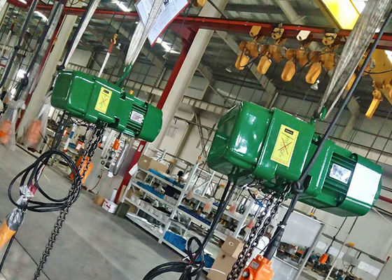 Alzamiento de cadena eléctrico de la tonelada 380v del ventilador 5 del aislamiento de F