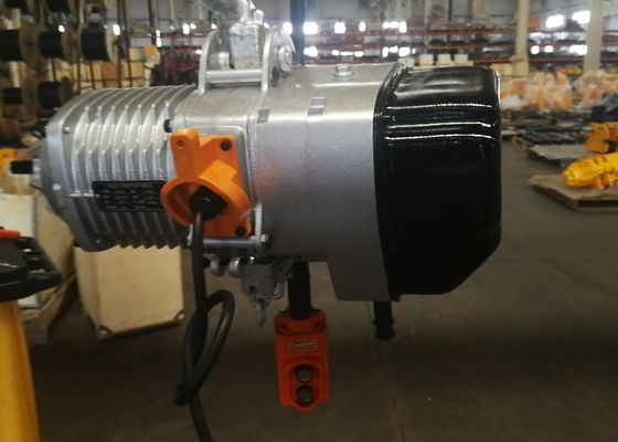 Elevador eléctrico de cadena de 3 t de capacidad con carcasa de aleación de aluminio ligera y dispositivo de frenado magnético para una altura de elevación personalizable